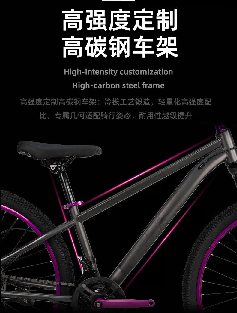 Mountain bike disc brakes, adult road, variable speed off-road sports car