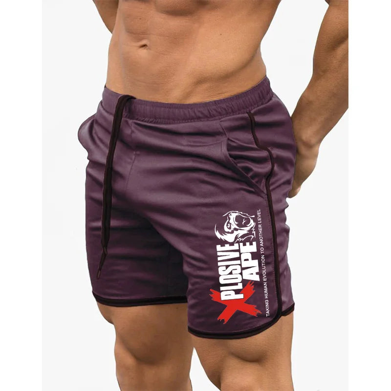 Gym shorts Men Running Jogging Shorts Sport Men Fitness Training Shorts Summer Male Quick Dry Jogging Short Pants