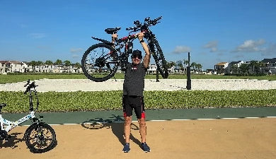 26inch E-Bike for Adults 500W Motor 7-Speed Mountain Electric Bicycle Off-road E-BIKE Urban/Cruise Riding