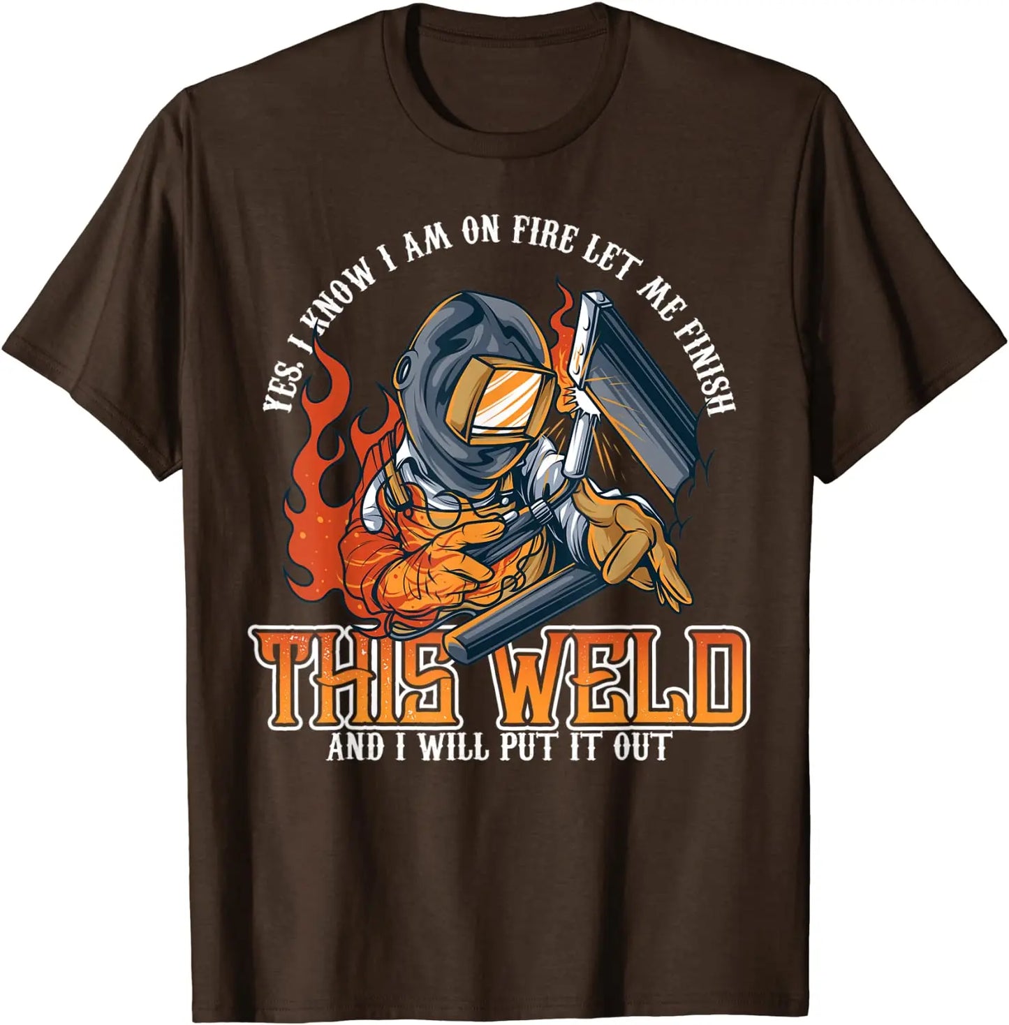 Welder Shirts For Men Funny Welding Tshirts Funny Saying T-Shirt Classic Man Tshirts Simple Style Tops T Shirt Cotton Hip hop