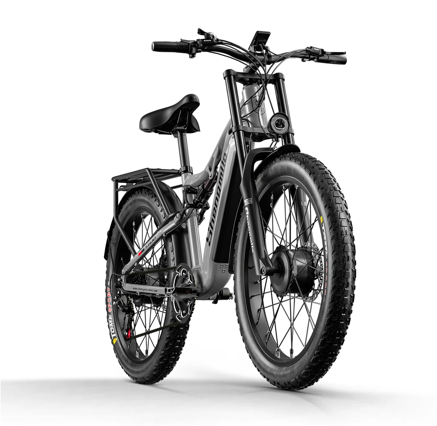 Shengmilo S600 Electric Bike Dual Motor2000W  48V17.5AH Battery 26 Inch e bike Fat tire Ebike Men's Mountain Electric Bicycle