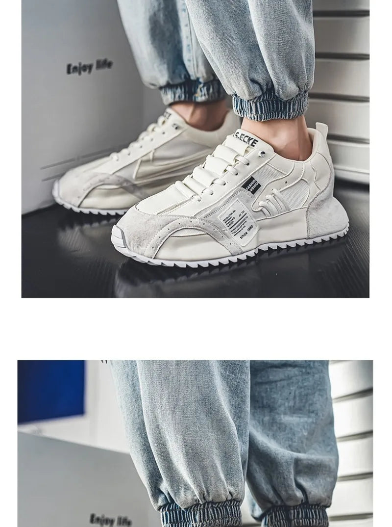 Mens Sneakers Luxury Brand Casual Shoes Breathable Sport Running Shoes Tennis Training Shoes for Men Platform Vulcanize Footwear