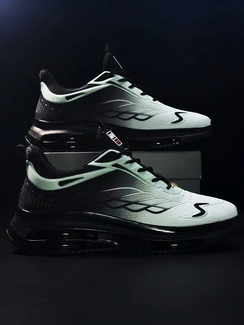 Casual Running Shoes for Men Breathable Knit Sneakers Mens Tennis Trainers 2025 New Fashion Sports Shoes Shock-absorb Sneakers