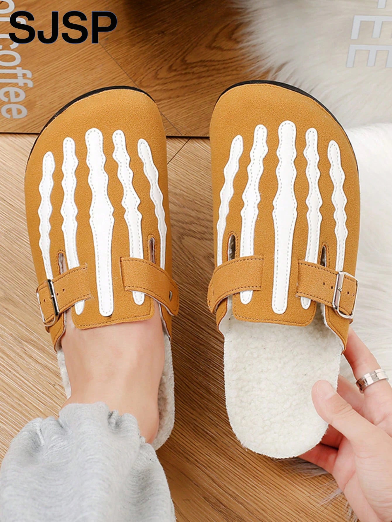 Men's Slip-On Slippers, Skull Print Design, Casual Backless Mule Sandals, Suitable for Indoor/Outdoor Wear, Minimalist Street Style, Daily Walking and Casual Comfortable Slippers