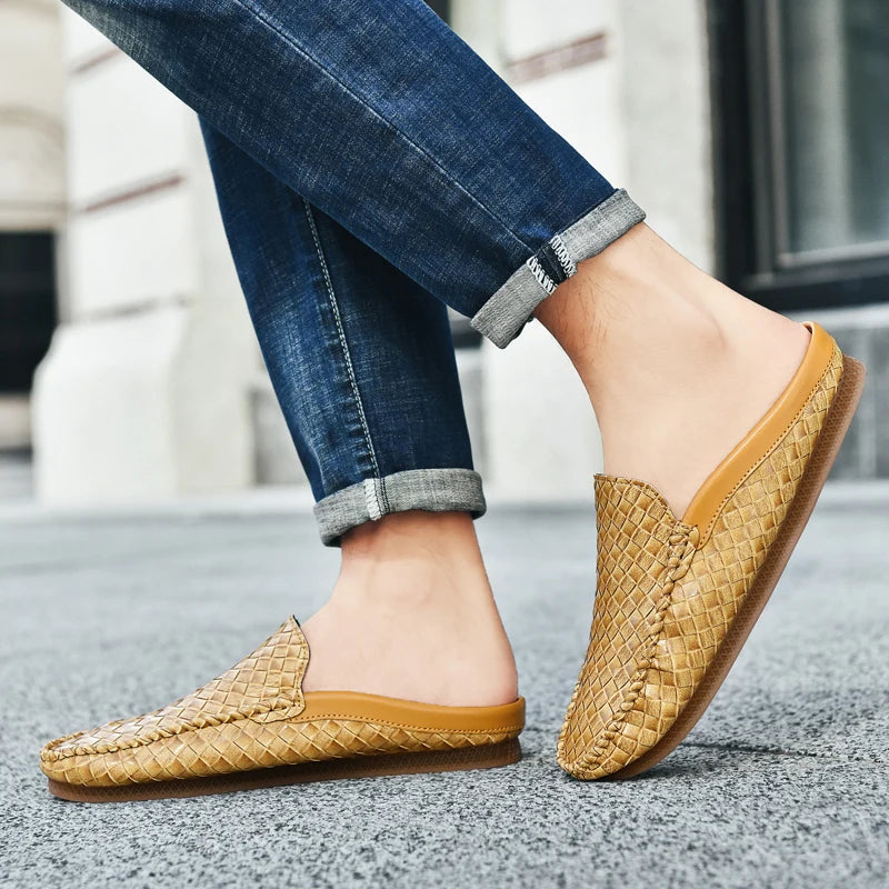 Luxury Brand Flat Shoes for Men Offer Cheap Original Men's Shoes 2024 Shose Brand Replica Summer Men's Sneakers Natural Leather