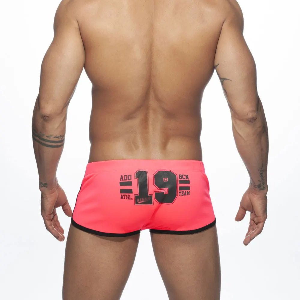 Mens Running Shorts Sportwear Beach Swim Trunks Men Workout Bodybuilding Gym Training Pace Jogging Sports Casual Short Pants