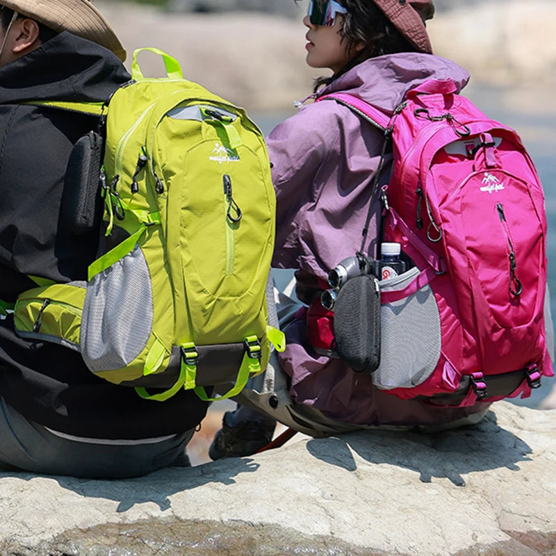 Outdoor Hiking  Rucksack Backpack Mountaineering Bag for Men Women Sports Trekking Backpack Light Travel Camping