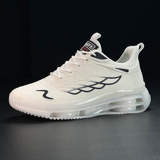 Casual Running Shoes for Men Breathable Knit Sneakers Mens Tennis Trainers 2025 New Fashion Sports Shoes Shock-absorb Sneakers