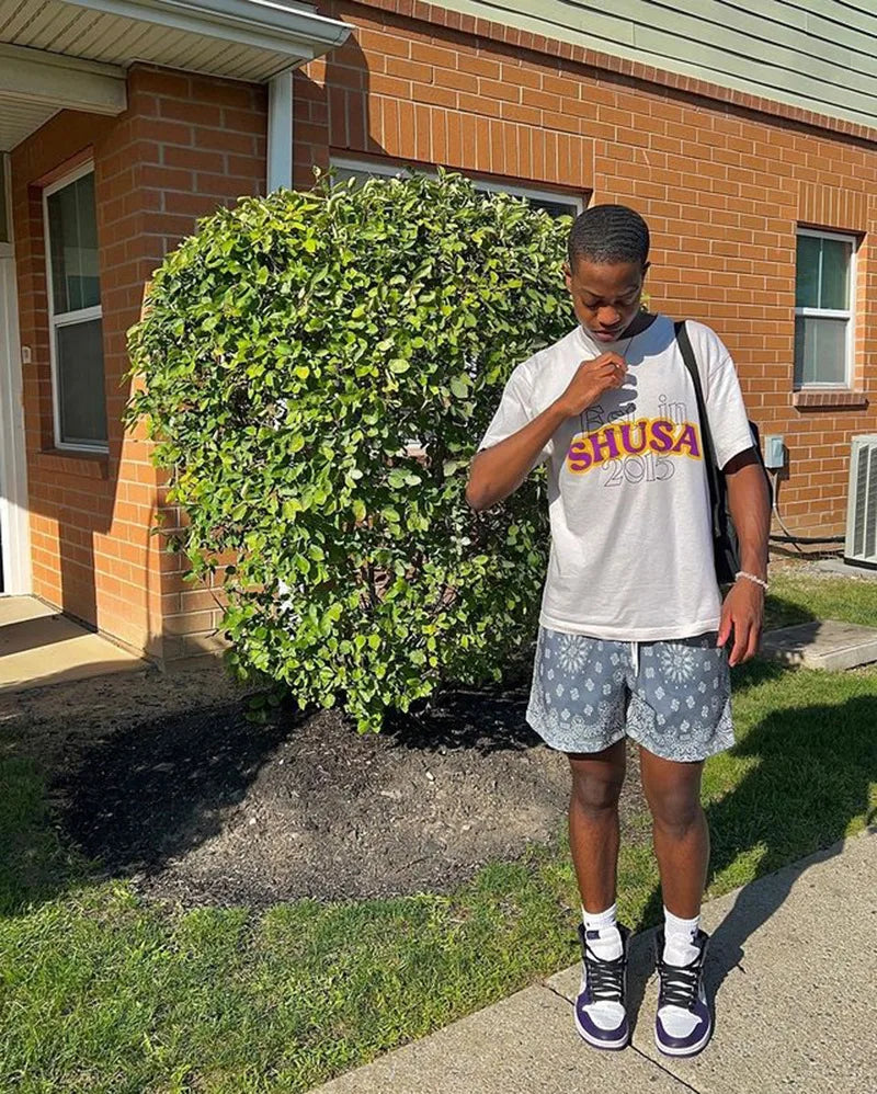 2024 New summer men shorts men and women's fashion beach seaside casual pants mesh sports quick-drying quarter pants