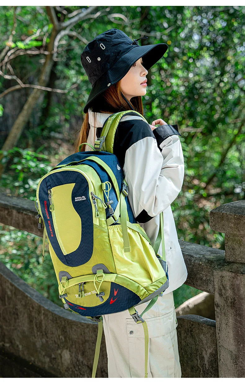 35L Hiking Backpack for Men Women Trekking Climbing Backpacks with Backplane Sports Bag Travel Luggage Bag