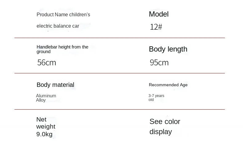 12-inch Children's Electric Bicycle Outdoor Off-road Portable Shock-absorbing Scooter