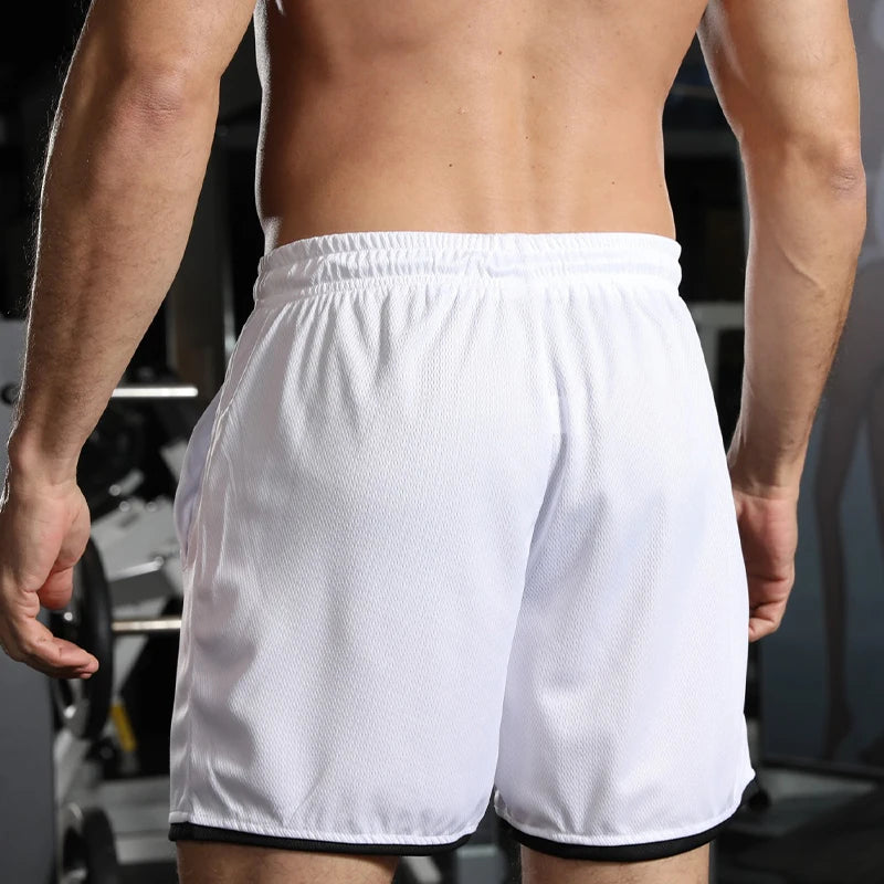 Customized Printed Short Pants Men Fashion Training Running Mesh Breathable Three-Point Pants Women Casual Sports Beach Pants