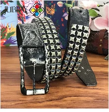 Brass Owl Belt Buckle Yellow Belts For Men Ceinture Homme Men Leather Belt Cowboy Jeans Male Leather Belt Strap Wide MBT0106
