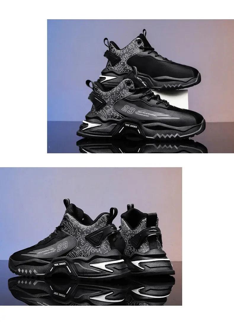 Men's Sneaker Shoes Casual Sports Basketball Shoes for Men Fashion Trends Original Male Sneakers High Top Mens Running Shoes