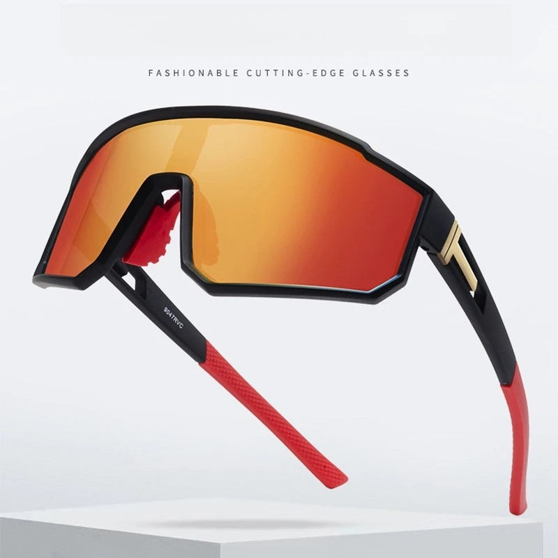 Cycling Sunglasses for Men Women Polarized Sports Sunglasses, Baseball Sunglasses Mountain Road Bike Eyeglass Outdoor Sports