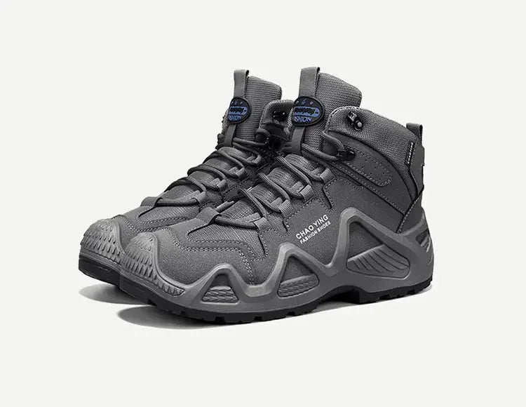 Men's Thick Soled Mountaineering Boots Sneakers Men's New Autumn Non-slip Wear-resistant Dirty Outdoor Work Shoes