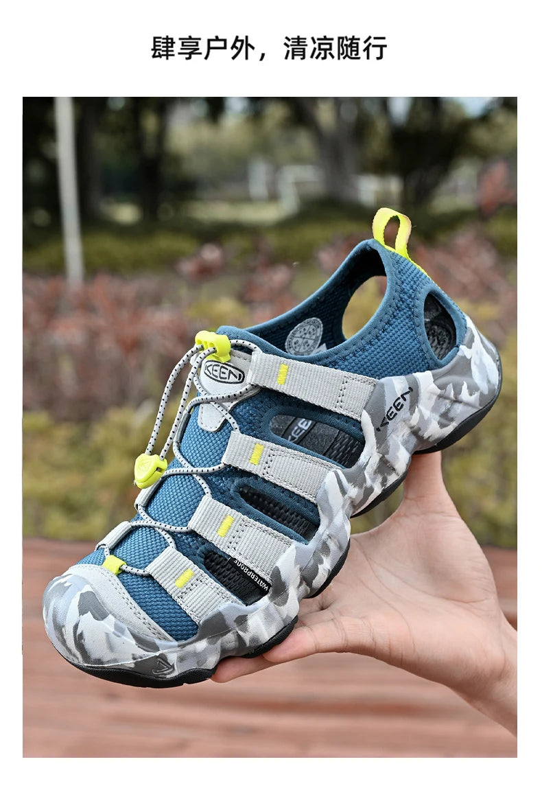 Luxury Brand Sandals For Men Outdoor Beach Shoes Unisex Comfy Non-slip Women's Summer Sandals Men's Sports Sneakers Wading Shoes