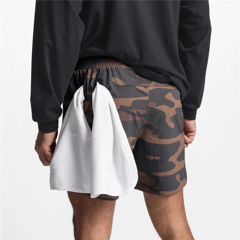 2025 NEW Summer Running Shorts Men Sports Jogging Fitness Shorts Quick Dry Mens Gym Men Shorts Gyms Short Pants For Men
