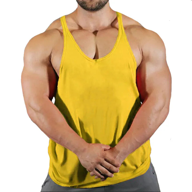 Gym T-shirts for Men Clothing Fighter Tanks Camis Mens Tops T-shirts Suspenders Man Top for Fitness Stringer Men's Clothes Shirt