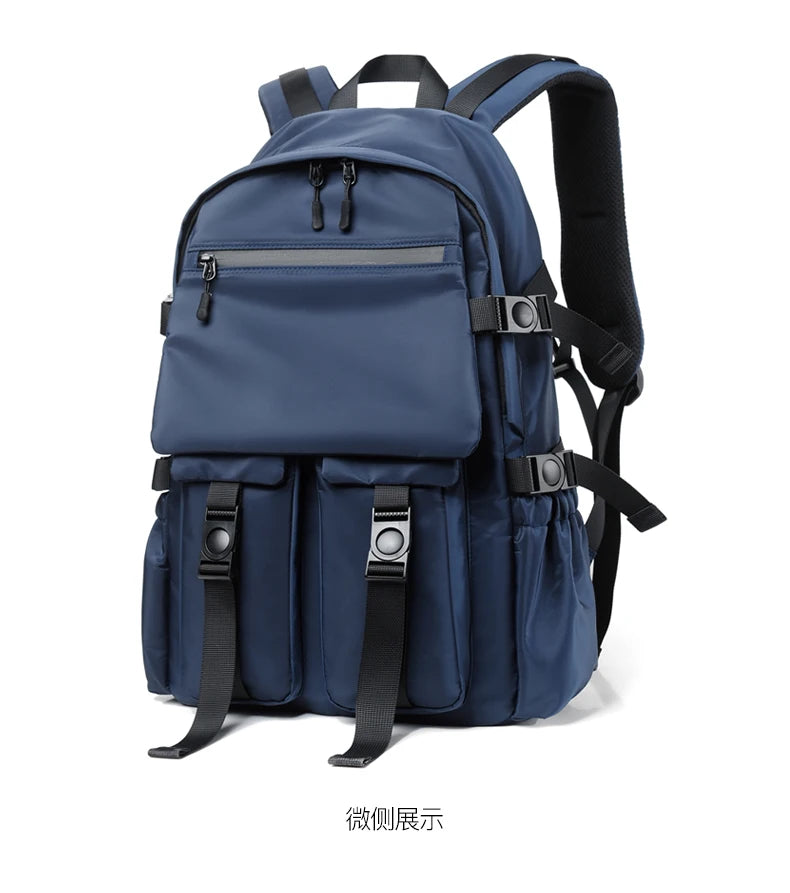 Men's Tactical Style Backpack, Large - capacity Travel Bag with Multiple Straps, Durable Material, Ideal for Outdoor Adventures