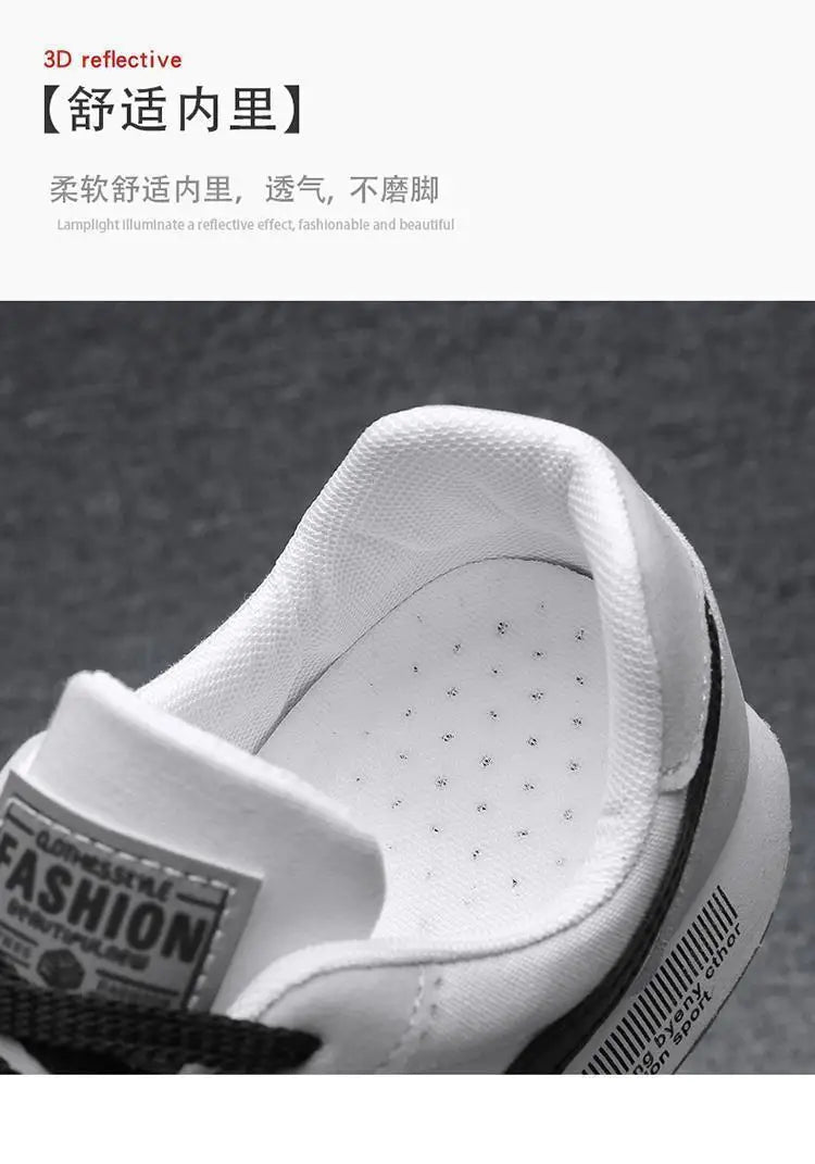 Sneakers Brand Men Shoes for Men Autumn Light Lace-up Sports Shoes Outdoor Leather Casual Shoes Man Running Shoe Tenis Masculino