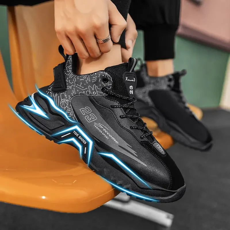 Men's Sneaker Shoes Casual Sports Basketball Shoes for Men Fashion Trends Original Male Sneakers High Top Mens Running Shoes