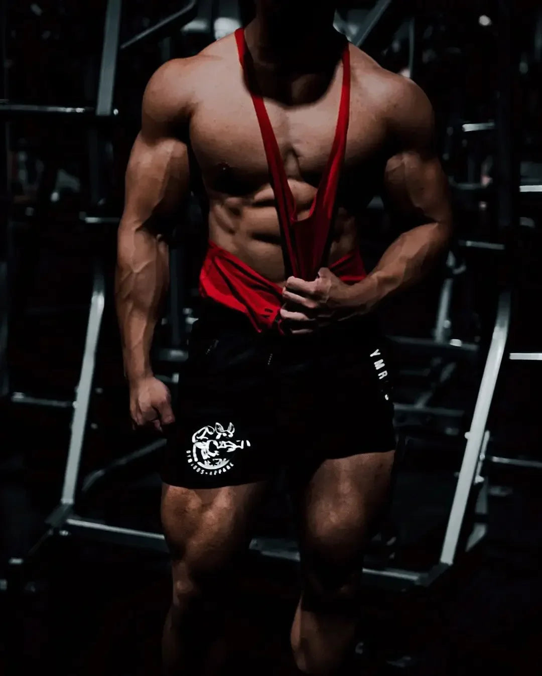 Sports Shorts Men Gym Workout Running Shorts Bodybuilding Joggers Summer Fitness Training Jogging Short Pants Male Beach pants