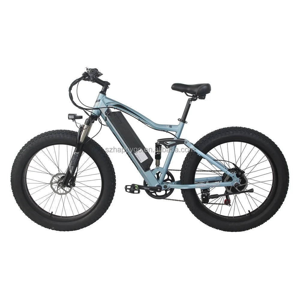 Hot Selling Snow Electric Bicycle for Adult 26 Inch 500W 48V Electric Motorcycle E Bike