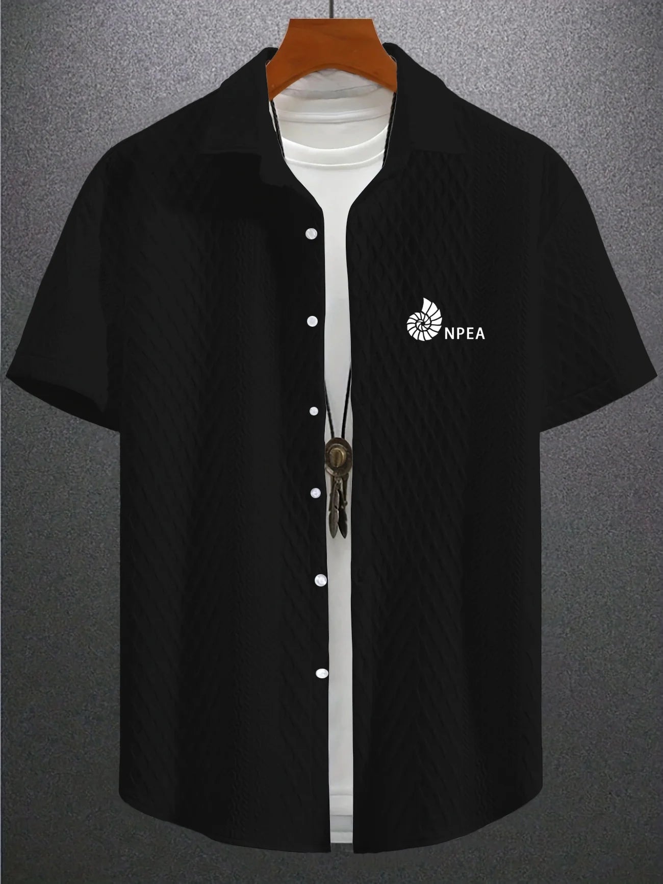 2025 New Men's Casual Short Sleeve Shirt Breathable Slim Fit Summer Tops - Trendy Button Down Shirts for Men