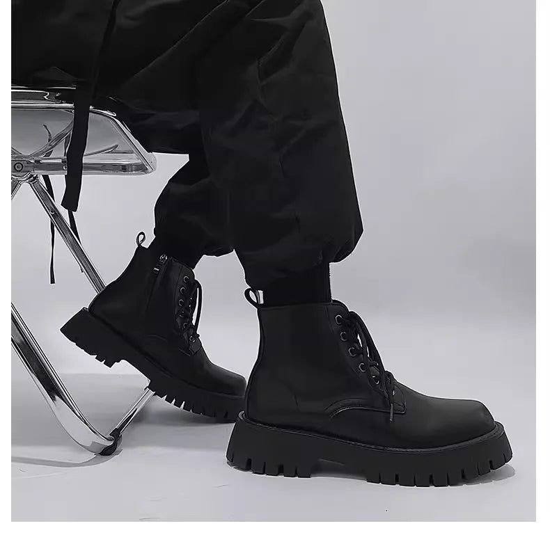 Tactical Boots Men Man Shoes Work and Safety Shoes Dress Booty Man High Heel Ankle Boots Mens Shoe Casual Sneakers Men's Boot