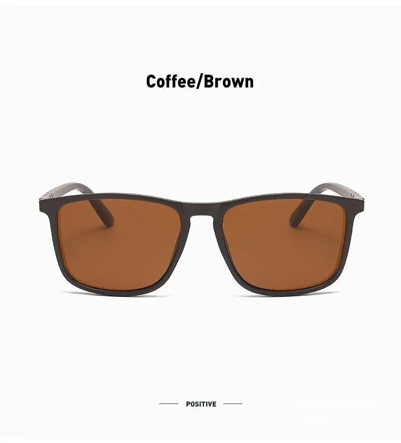 Sports Sunglasses for Men Polarized Comfortable Wear Square Sun Glasses Male Light Weight Eyewear Accessory with Origina