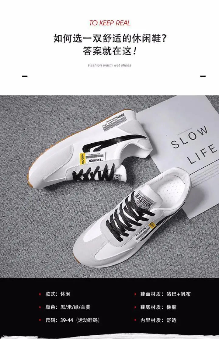 Sneakers Brand Men Shoes for Men Autumn Light Lace-up Sports Shoes Outdoor Leather Casual Shoes Man Running Shoe Tenis Masculino