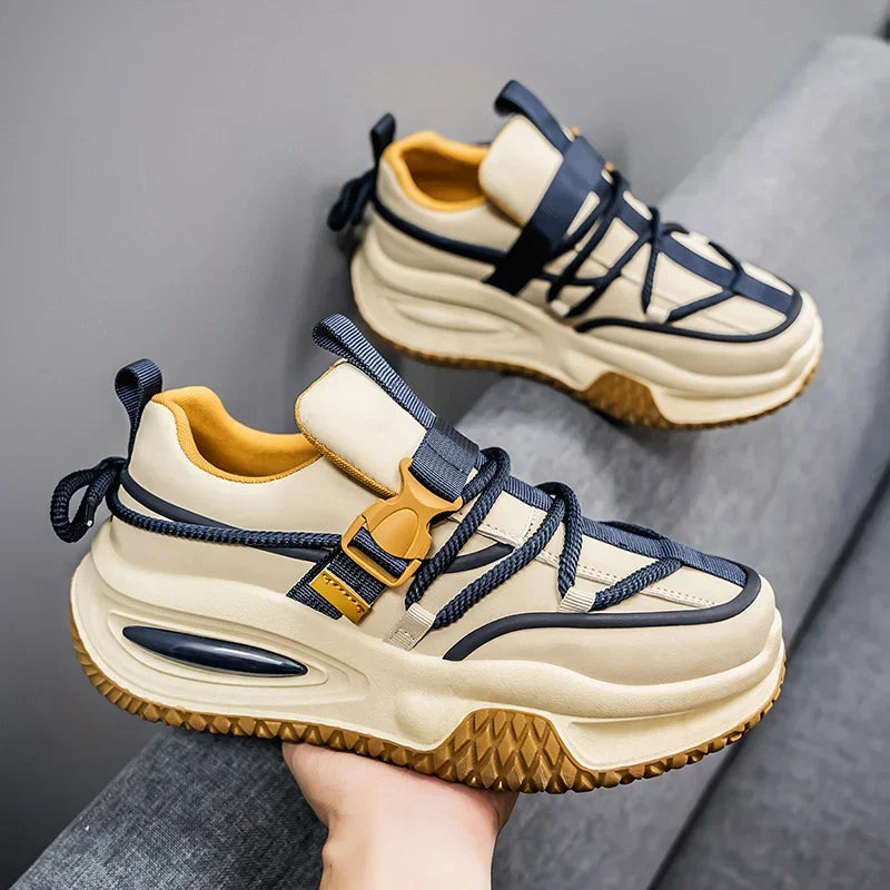 Fashion Men's Sneakers 2025 Trend Personalized Casual Men Shoes Comfort Platform vulcanized Shoes for Men Zapatillas De Hombre