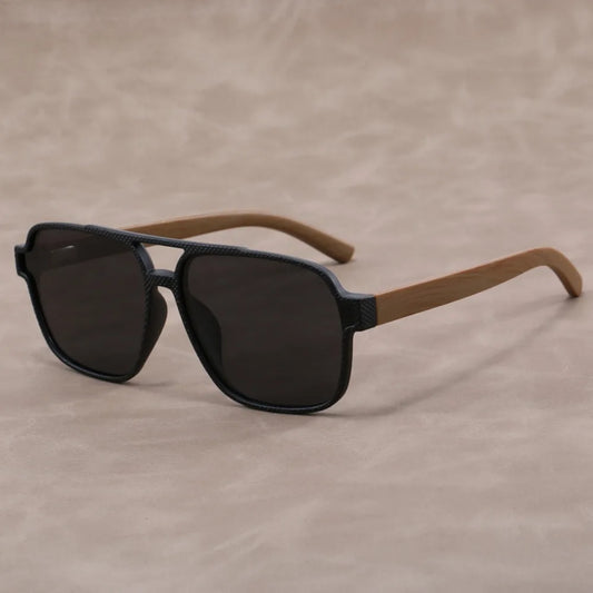 Wood Grain Sunglasses for Men Wood Grain Sun Glasses Man Eyeglasses Polarizing Glasses UV Protection Eyewear