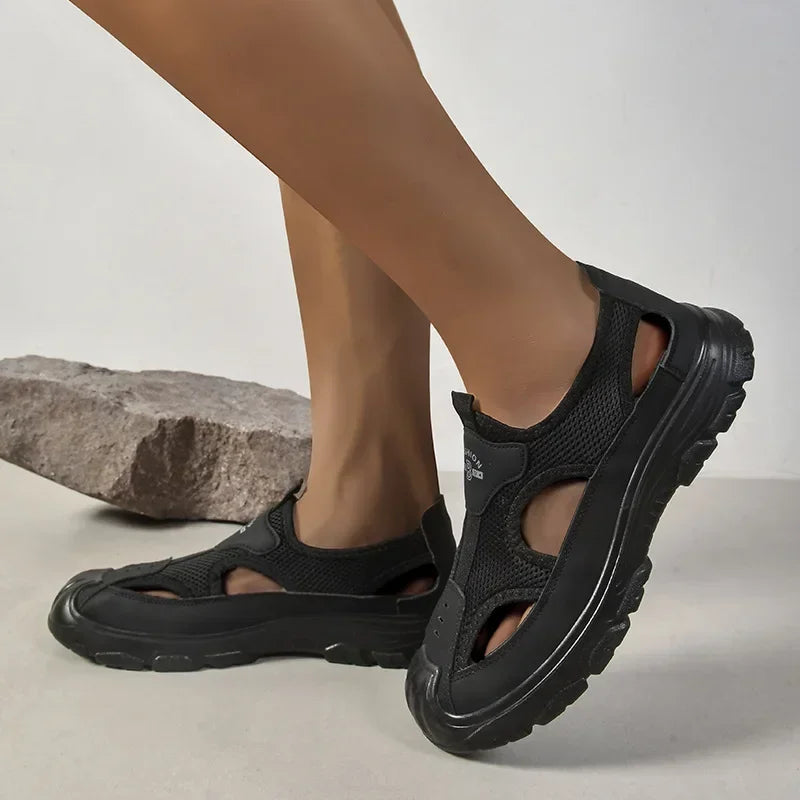Men's Sandals 2025 New Style Diving Shoes Beach Outdoor Mountaineering Shoes Outdoor Large Sandals 39-46
