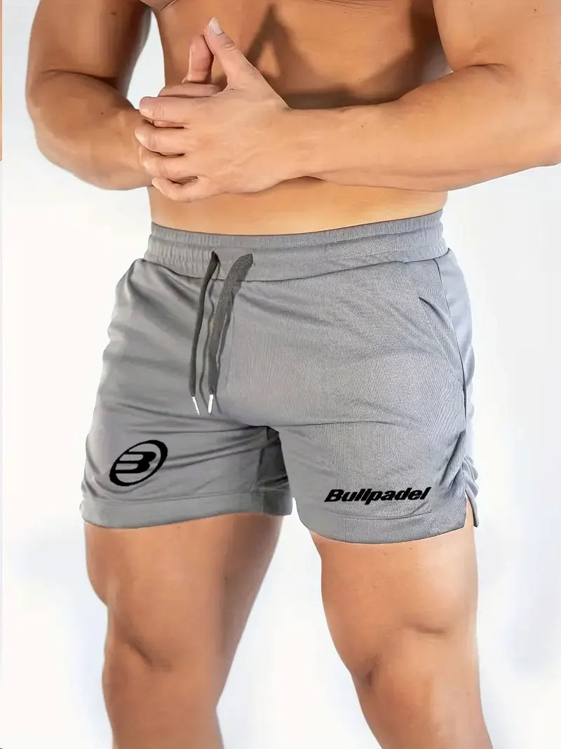 Men's Fashionable Solid Color Shorts with Pockets, Breathable, Slightly Elastic, Suitable for Hiking, Jogging, Cycling, Outdoor Fitness Exercise