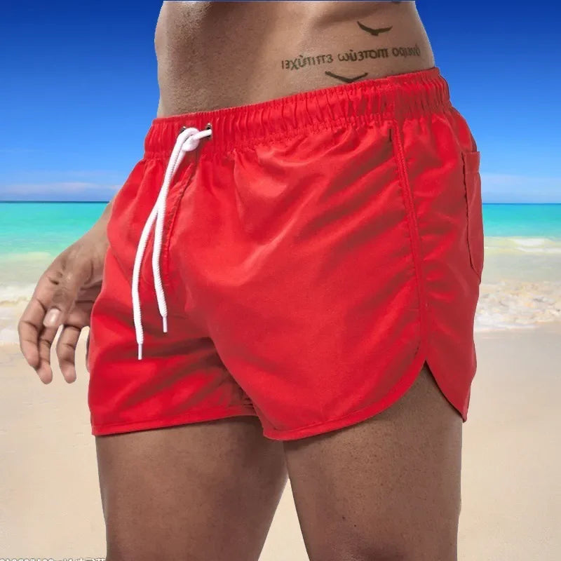 Men's Shorts 2023 Summer Men's Shorts Men's Short Film Men's Shorts Sexy Swimming Bath Low Men's Shorts Low Cold Men's Shorts