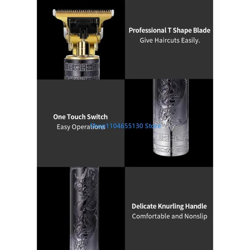 Professional Hair Clippers for Men Hair Clippers for Hair Cutting USB Rechargeable Hair Cutting for Barbers