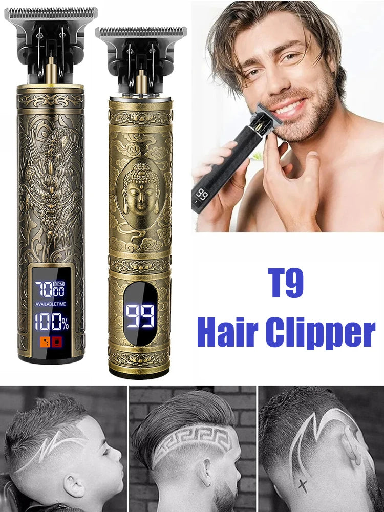 Electric Trimmer Hair Clipper for Men Cutting Machine Shaving Haircut Beard Trimmer Barber Cutter Mower Men's Electric Shaver