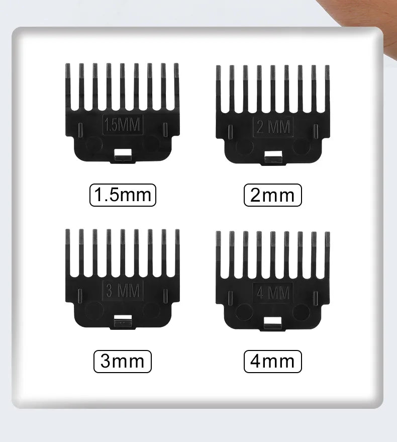 Professional Clippers and Trimmers Set,Beard Trimmer, Barber Clippers, Rechargeable Electric Shaver Hair Clippers for Men