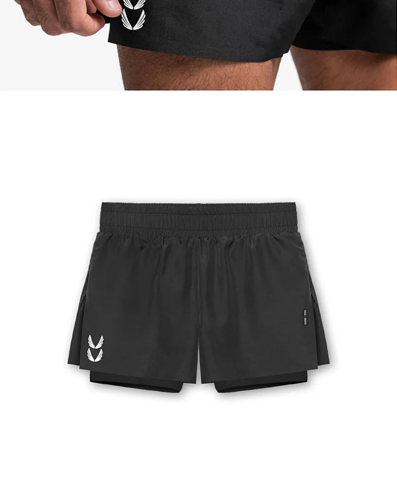 Mens Gym Training Shorts Man Quick Dry Sports Casual Short Pants Fitness Workout Running Bodybuilding Fashion Basketball Shorts