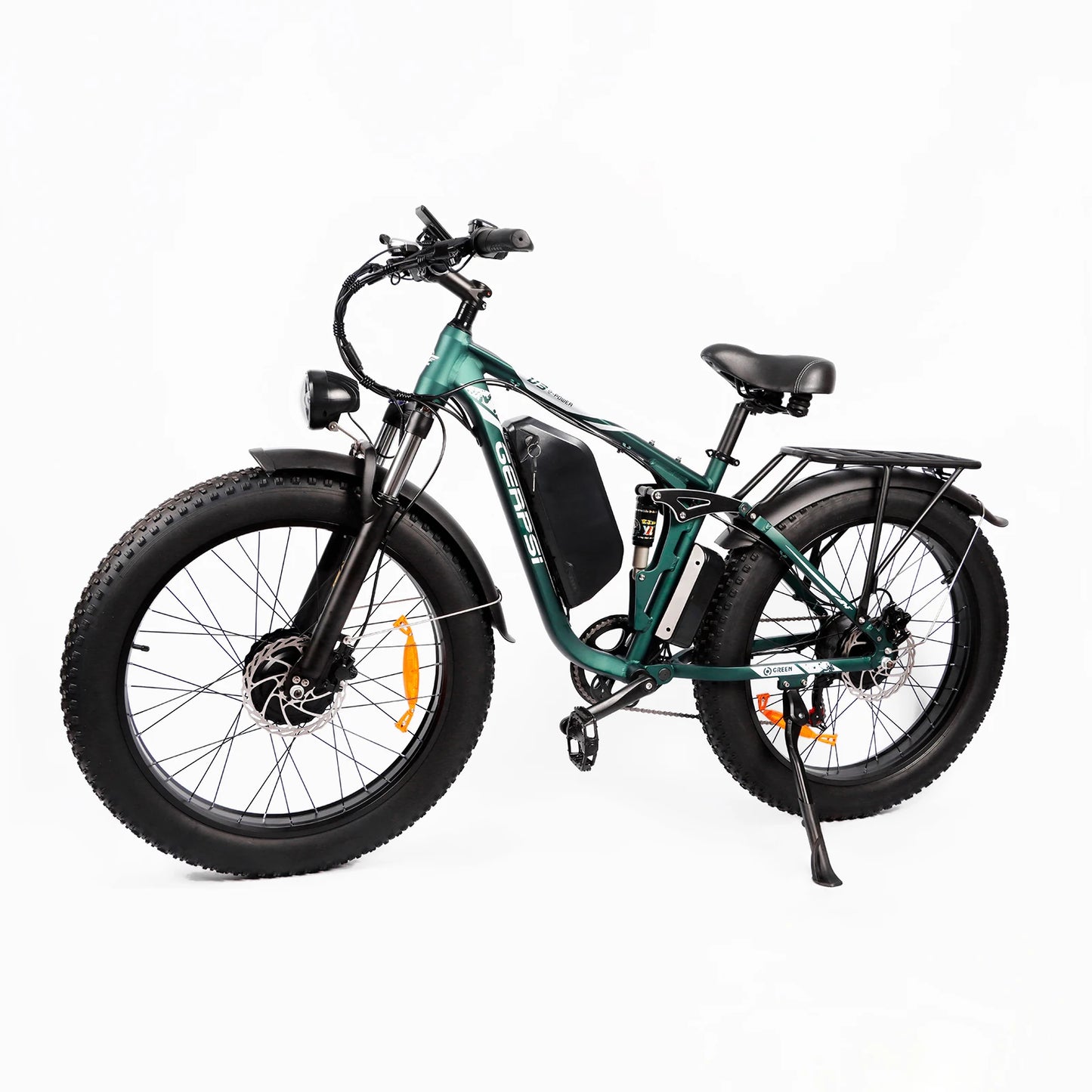 3000W High-Power Electric Mountain Bike BAOLUJIE DP-2603 - 48V 25AH Large Battery 26-Inch Wide Tires