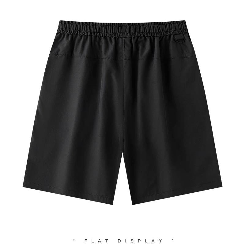 Shorts men's summer trend of work pants thin section loose five pants casual straight outside pants casual five pants