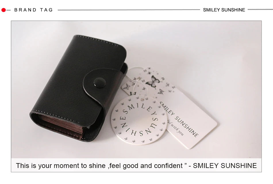 Real Genuine Leather Men Wallet ID Credit Card Holder Wallets Male Small Coin Purse Women Money Bag Vallet Slim Thin Mini Walet