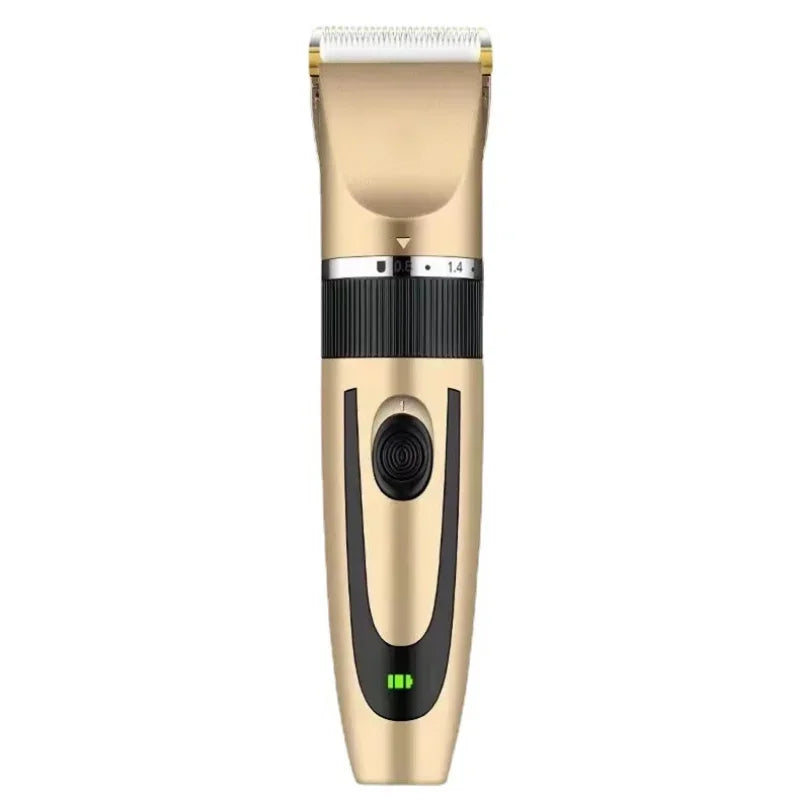 Rechargeable Electric Hair Clipper and Shaver for Men, Adjustable Beard Blade Razor, Pet Clipper