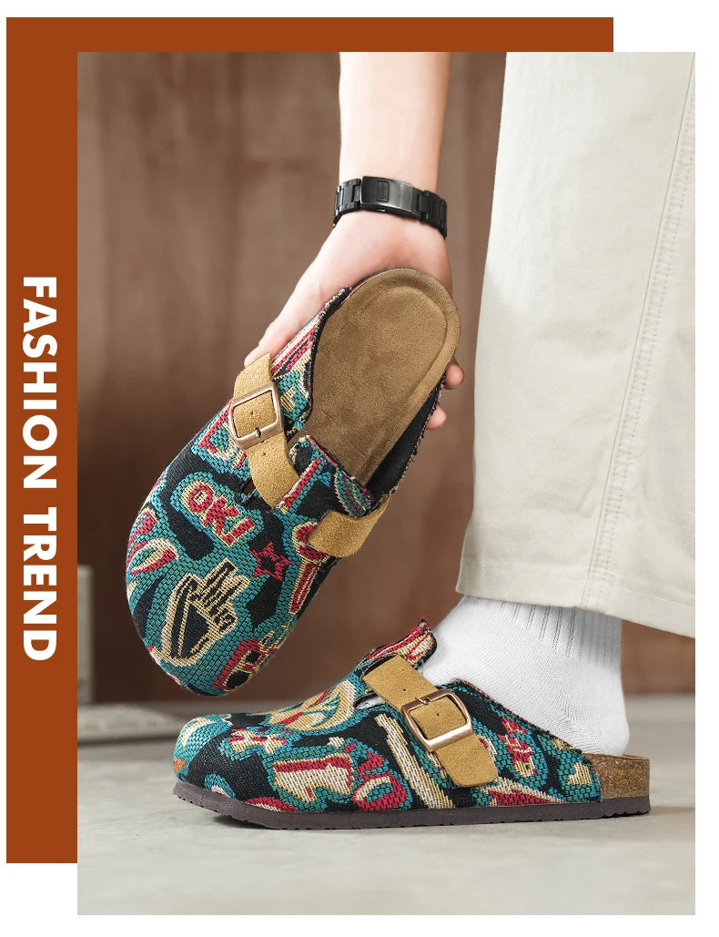 Men Driving Lazy Shoes Men's Summer Sandals Casual Shoes Comfortable Breathable Walking Shoes Non Slip Lightweight Sneakers