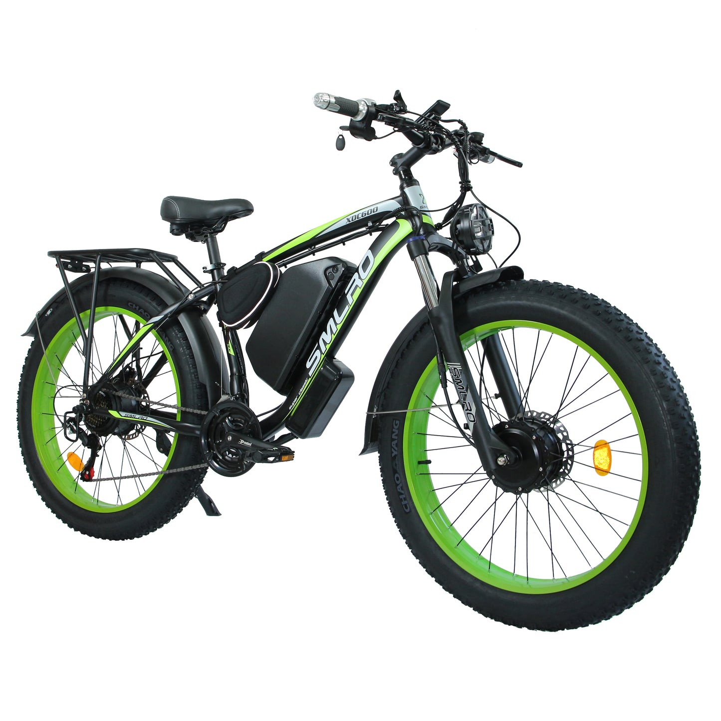 SMLRO XDC600 Adult Off-Road Ebike 3000W 52V 30Ah Hydraulic Disc Brakes Electric Bicycle 26*4.0" Fat Tire Mountain Electric Bike