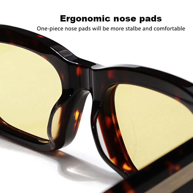 Luxury Designer Sunglasses for Men Acetate Handmade Top Quality Glasses Brand Original Women Outdoor Protection Sunshade Eyewear