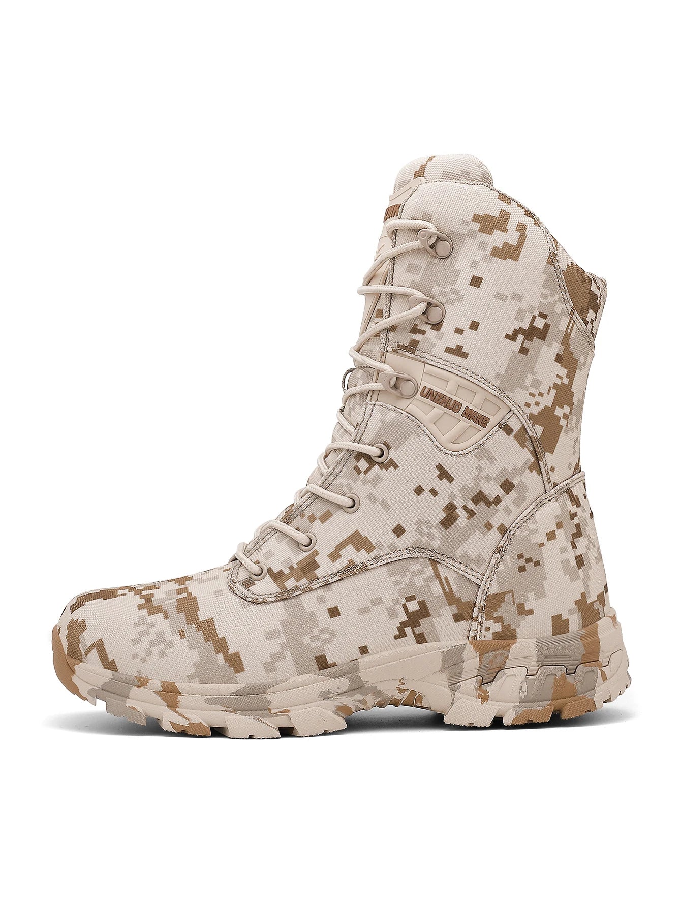 Men's Camouflage Tactical Boots Mountaineering Hiking Desert Waterproof Work Safety Shoes Ankle Boots Men's Outdoor Boots