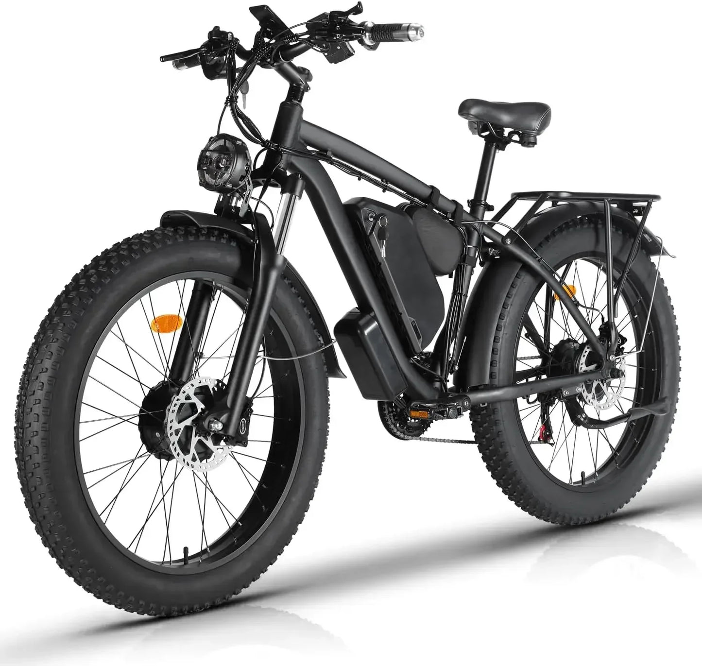 2000W Dual Motor 48v 22.4ah battery Ebike new B1 adult 26 inch tire All terrain Hydraulic brake multi-function Electric Bicycle